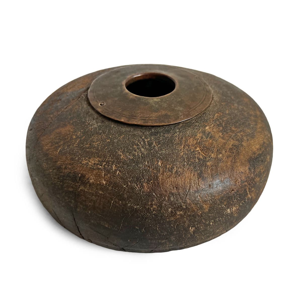 Antique India Tobacco Container - Thumbnail 2