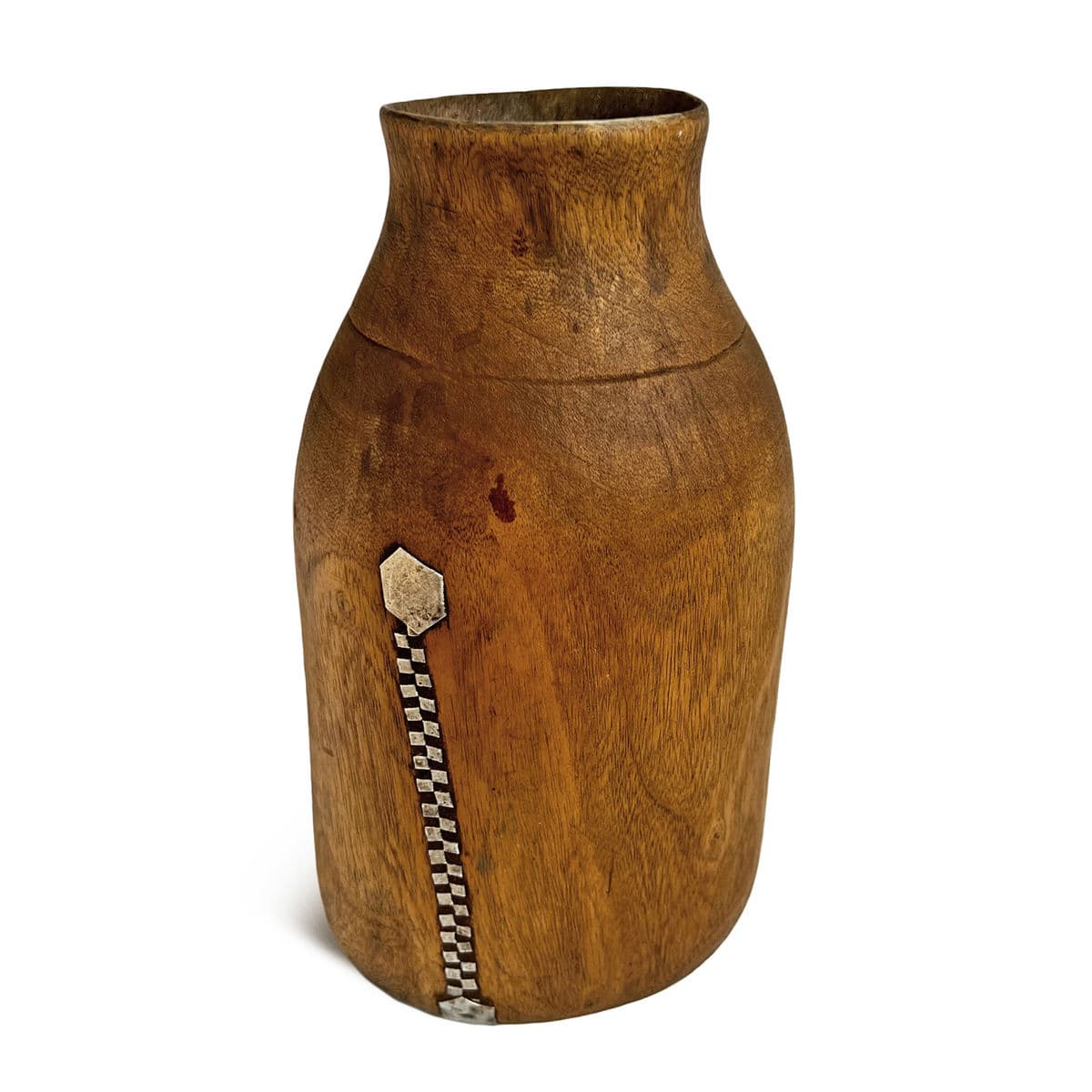 Vintage Tutsi Wood Pot - Thumbnail 2