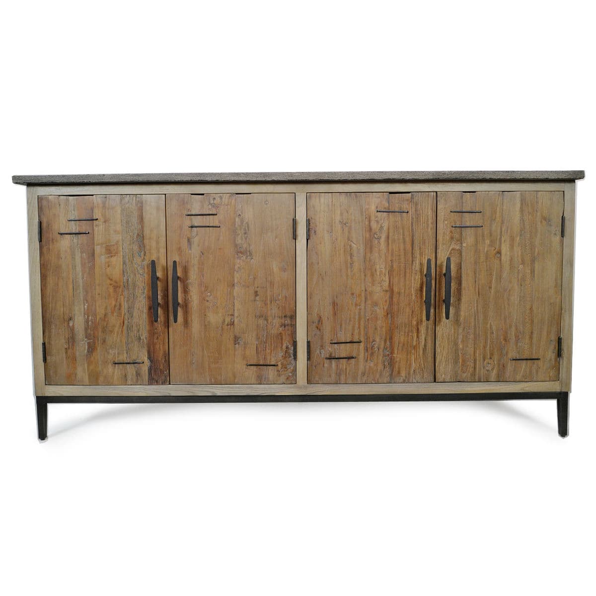 Stone Top Salvaged Farm Sideboard - Thumbnail 2