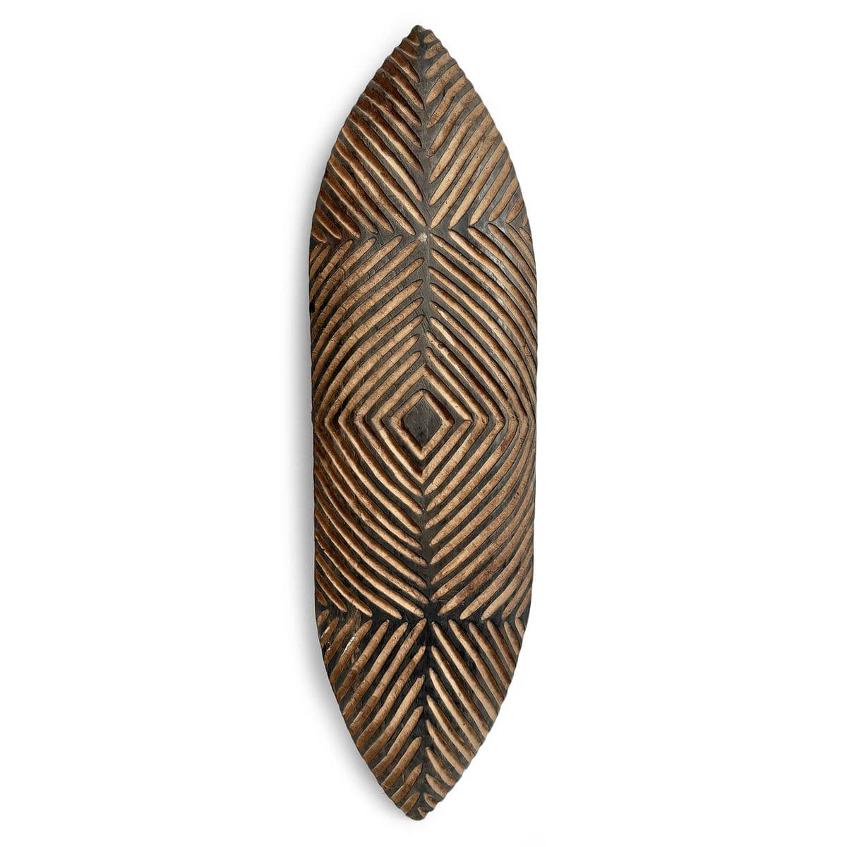 Vintage Elongated Zulu Shield - Thumbnail 2