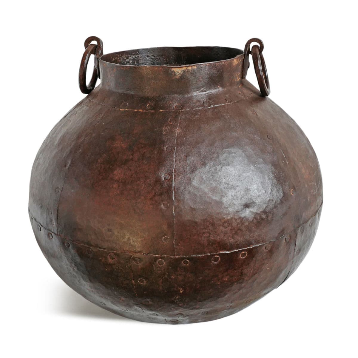 Vintage Solid Iron Pot - Thumbnail 2