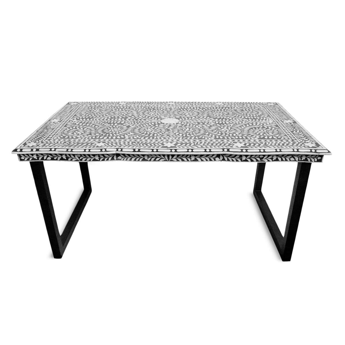 Inlay Black & White Desk - Thumbnail 2