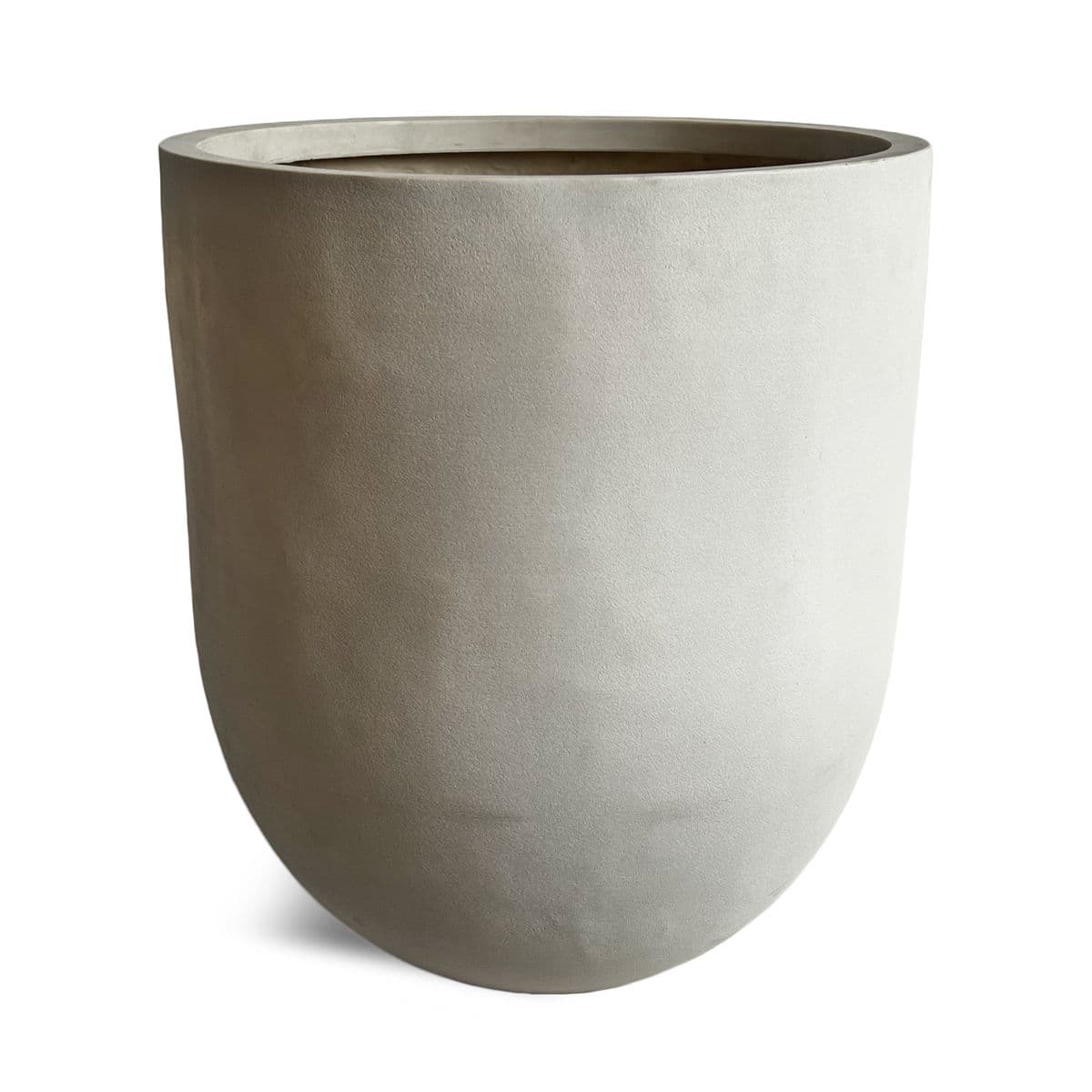 Conical Light Grey Planter Medium - Thumbnail 2