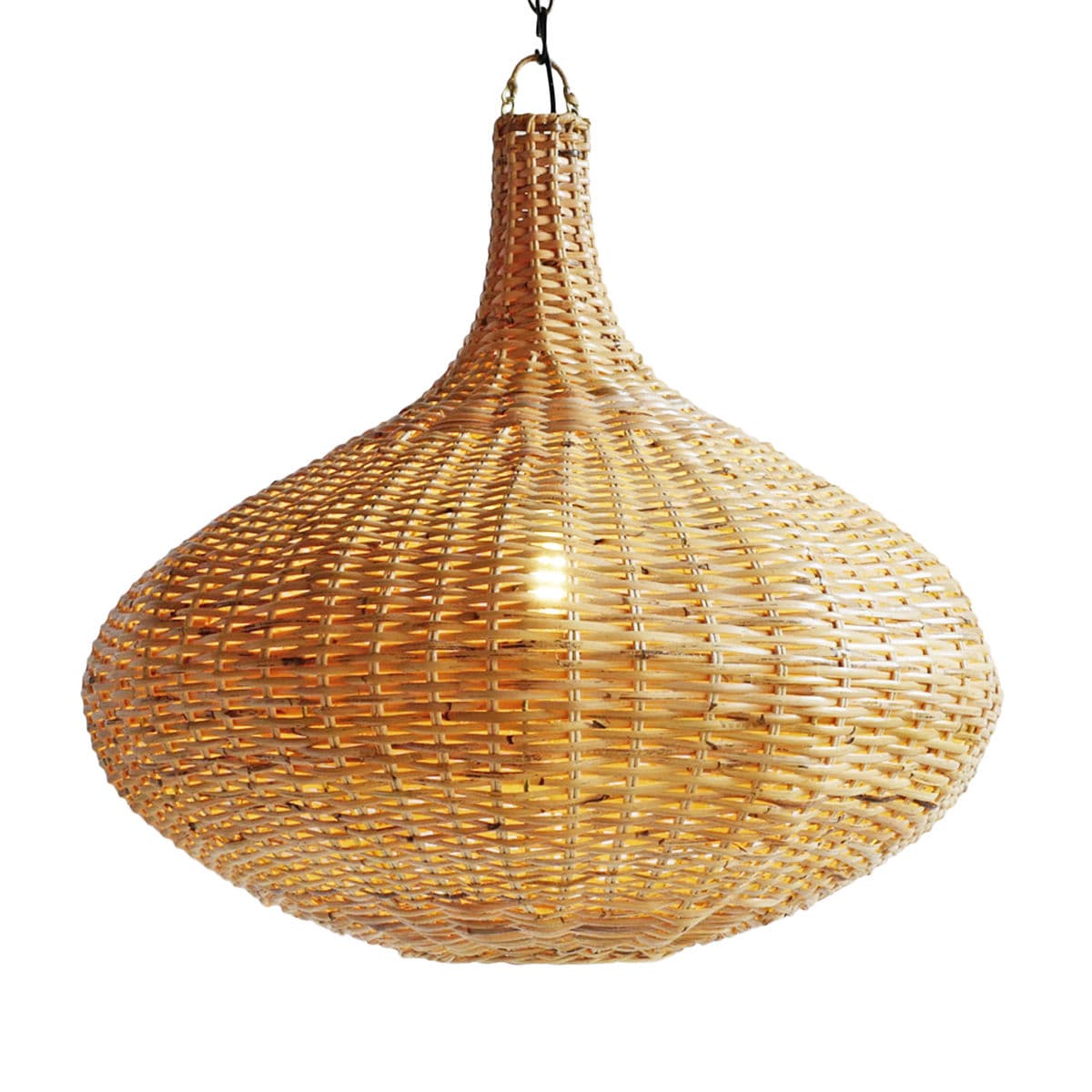 Rattan Basket Clove Pendant Light - Thumbnail 2