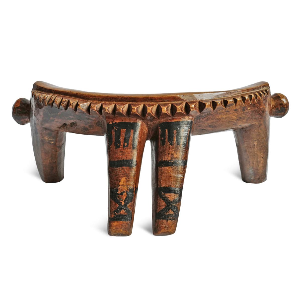 Vintage Sudan Wood Headrest - Thumbnail 2