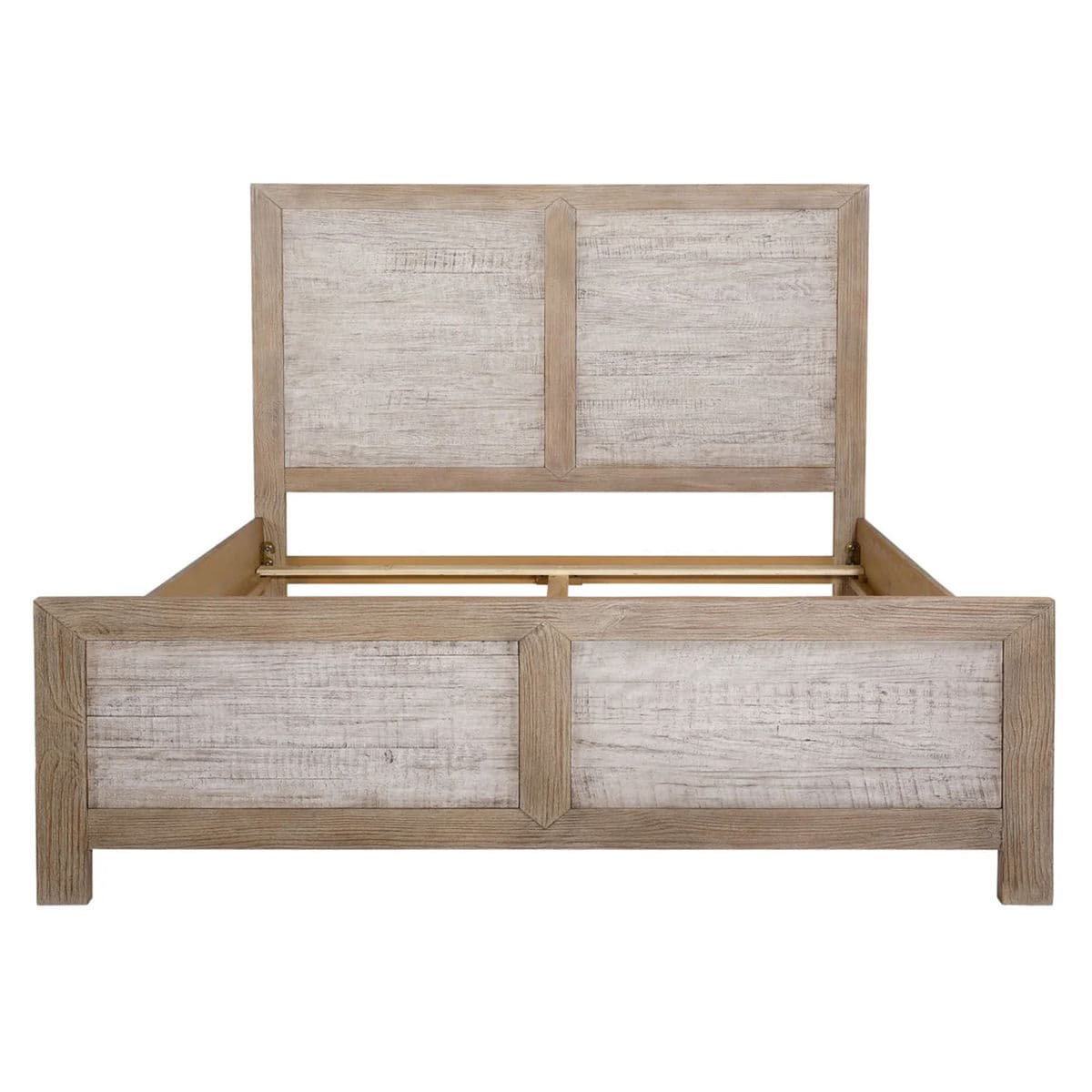 Washed Wood Panel King Bed - Thumbnail 2