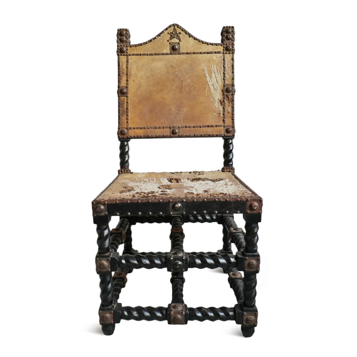 Antique Ashanti Asipim Chair - Thumbnail 2