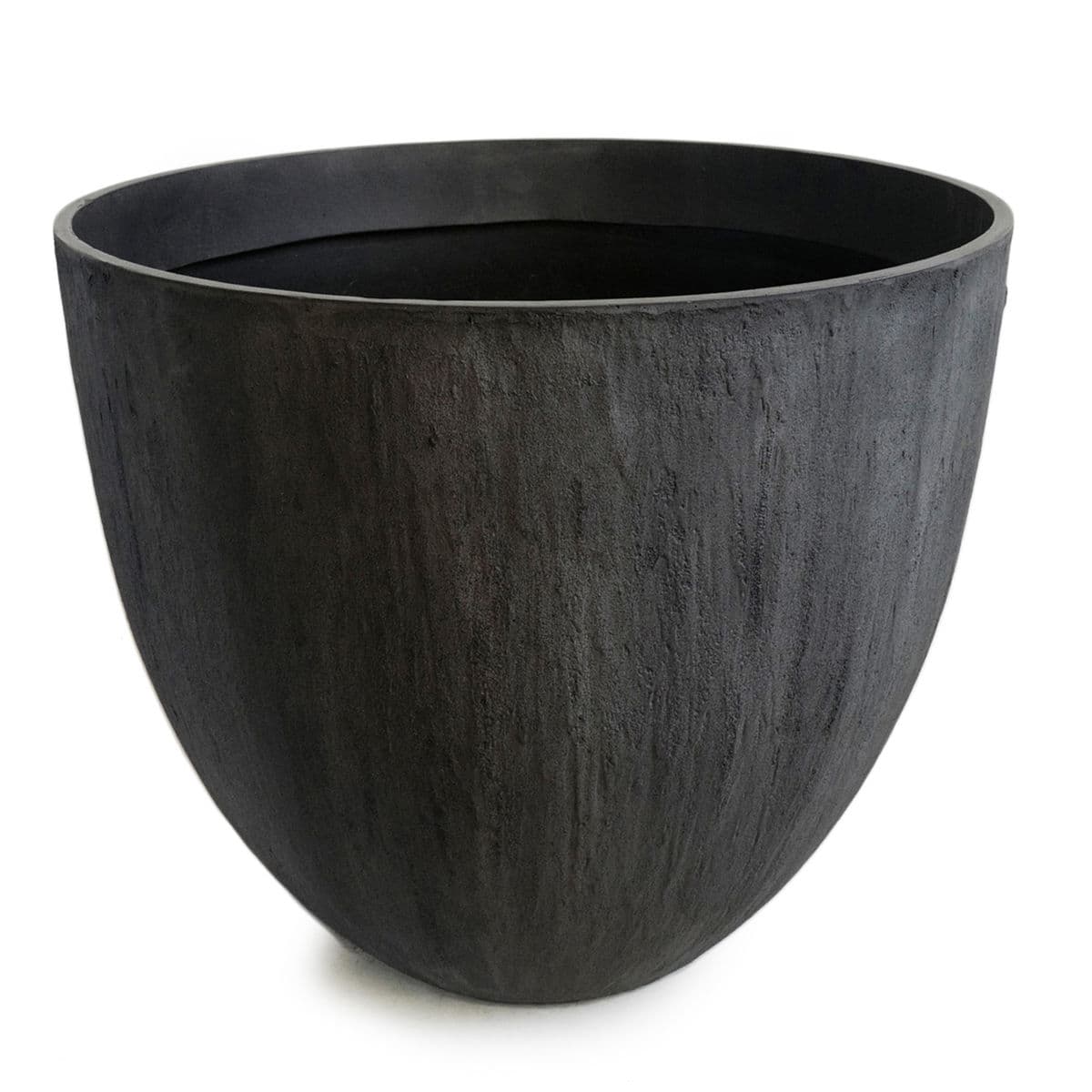 Charcoal Composite Planter Pot Large - Thumbnail 2