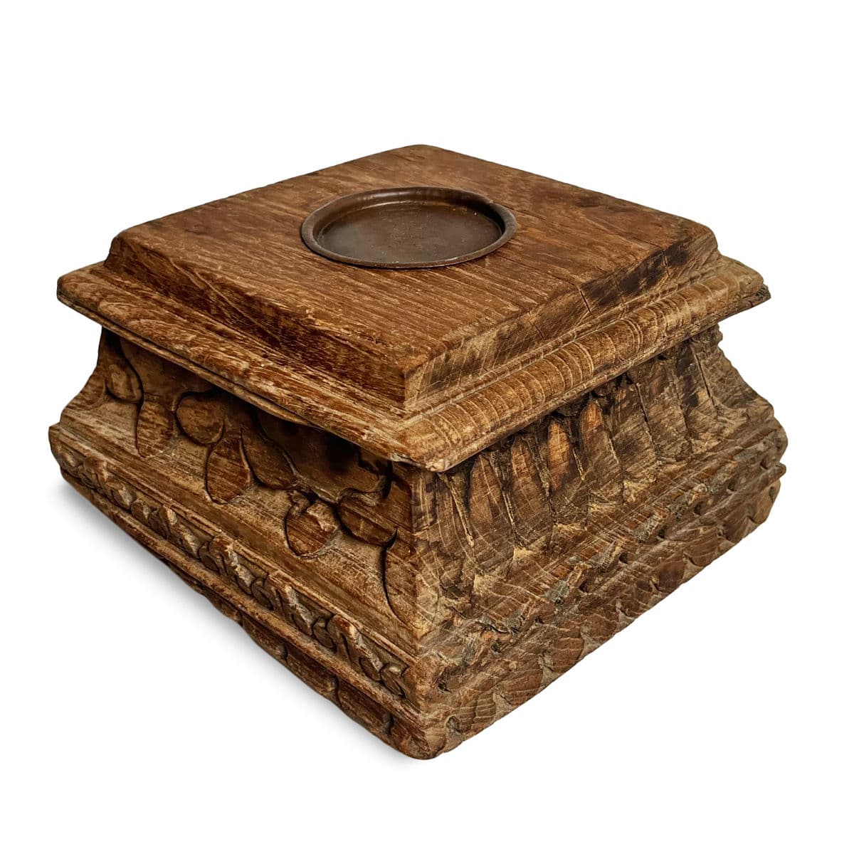 Antique Corinthian Candle Stand - Thumbnail 2