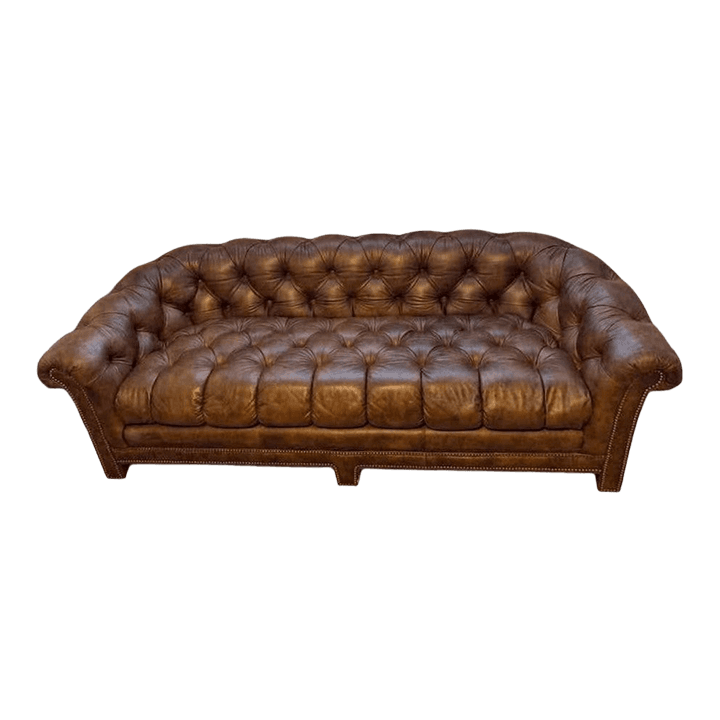 Schafer Brothers Vintage Chesterfield Sofa - Mid-20th Century - Thumbnail 2