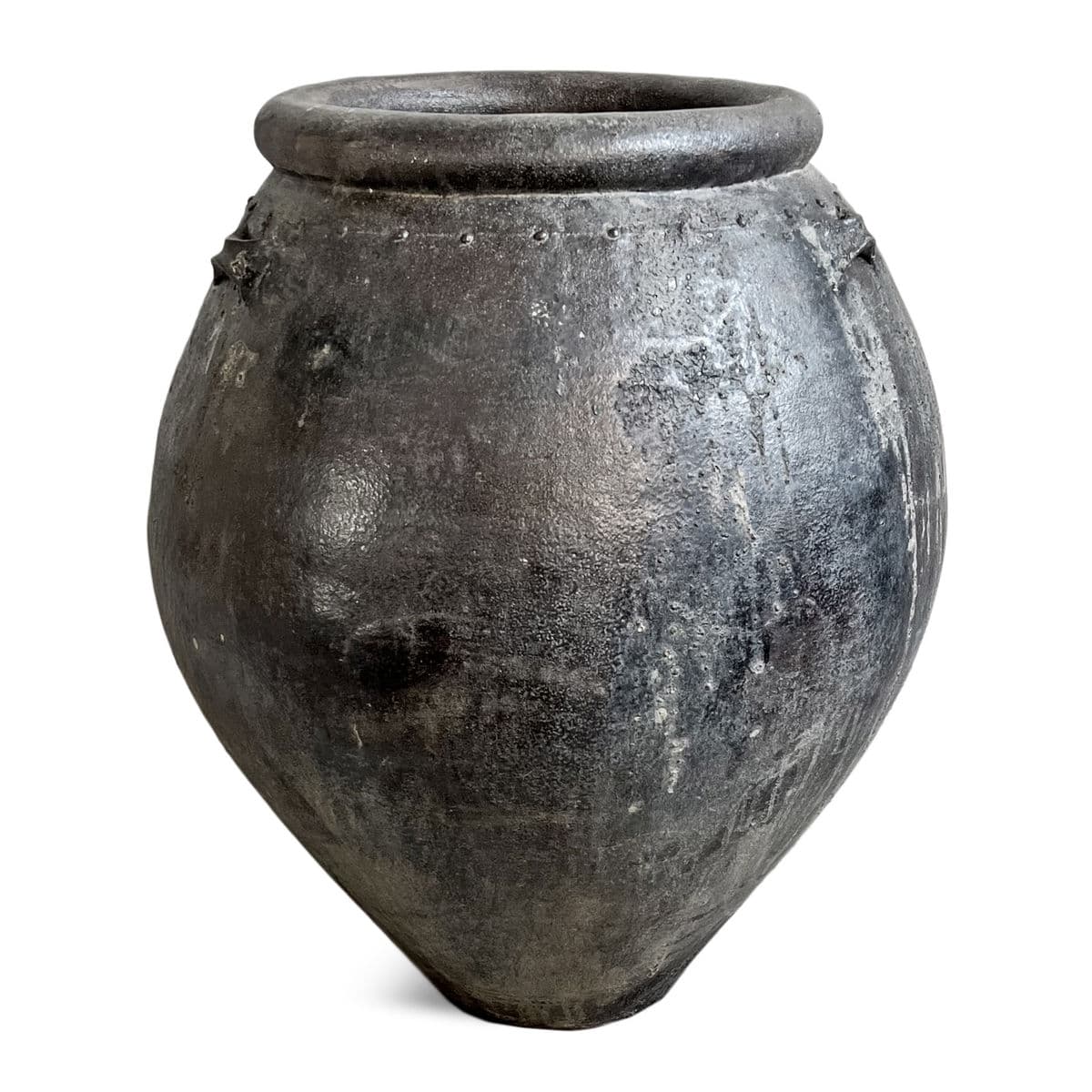 Tuscan Black Earth Ware Pot - Thumbnail 2