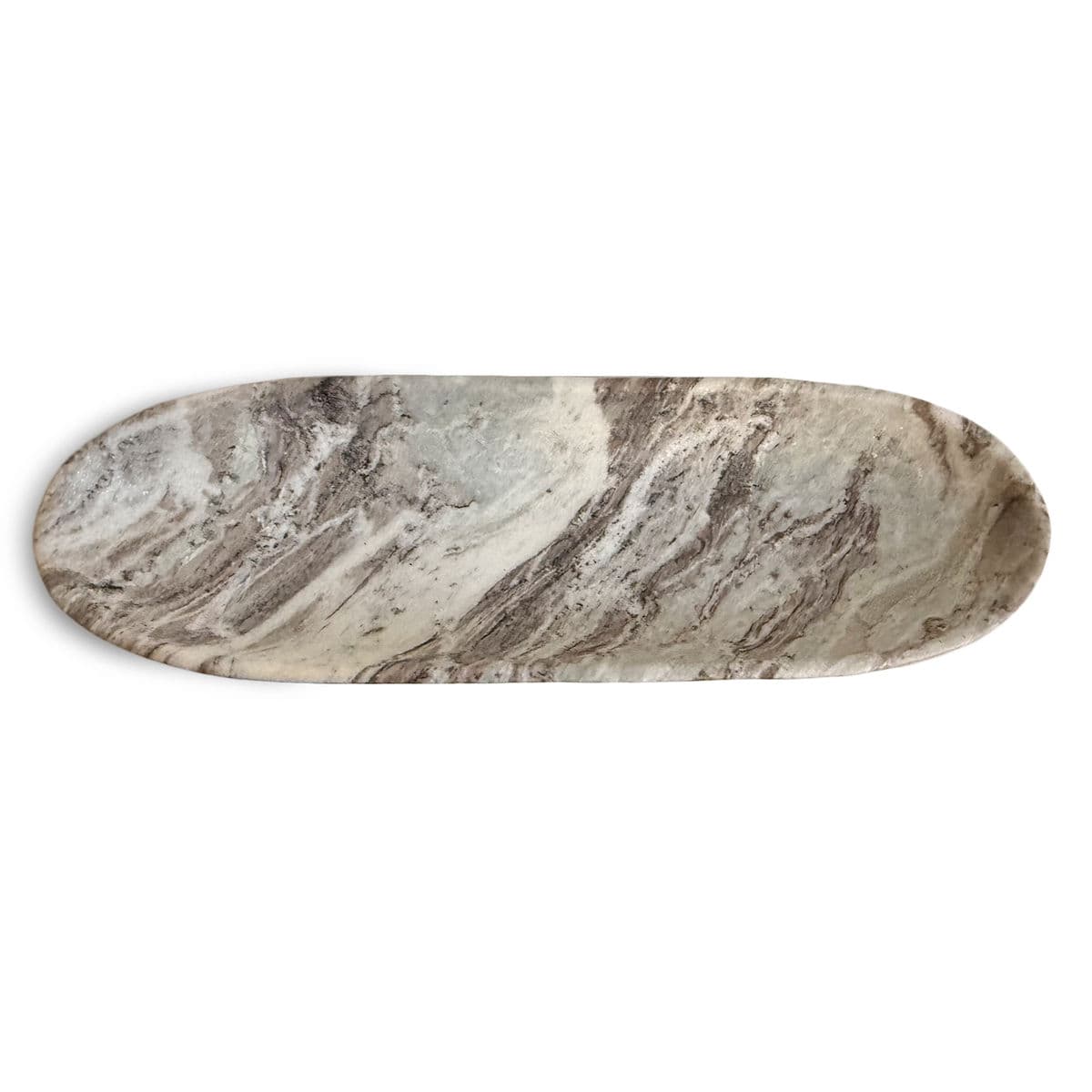 Oval Marble Bowl - Thumbnail 2