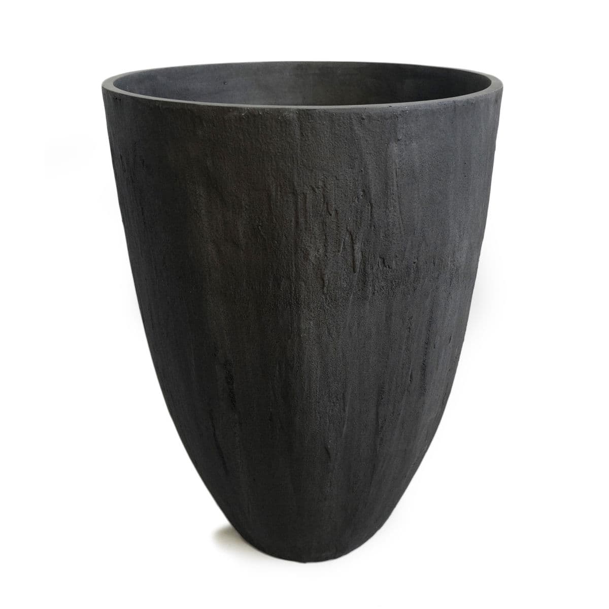 Charcoal Composite Planter Pot Large - Thumbnail 2