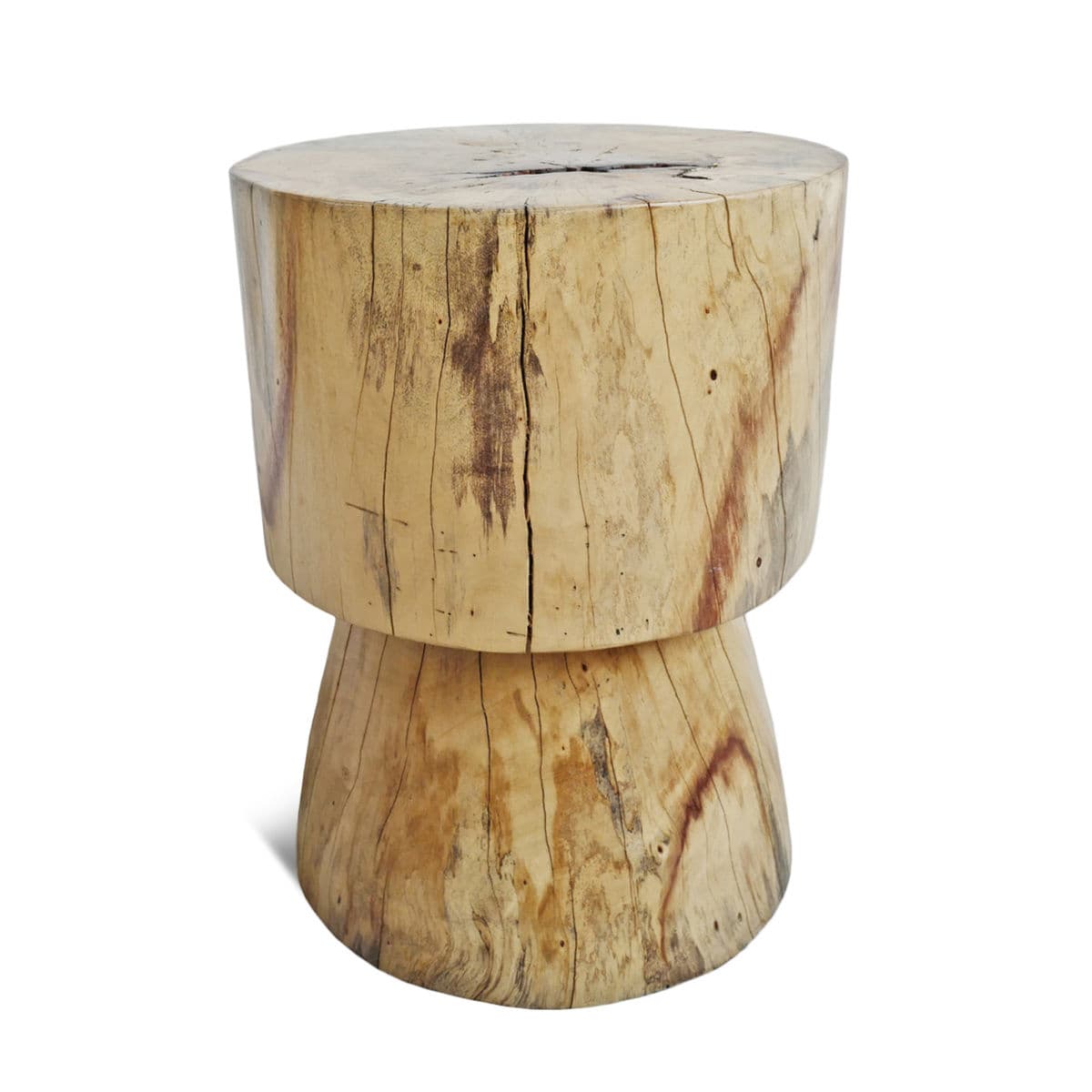 Kokah Multi Wood Block Stool - Thumbnail 2