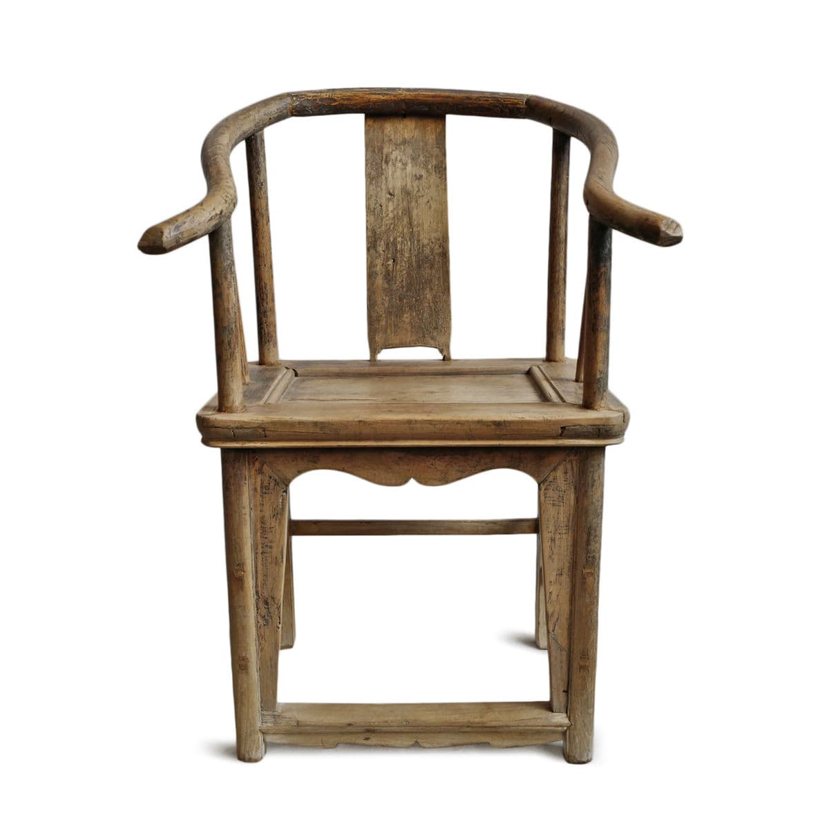 Antique Ming Horseshoe Back Chair - Thumbnail 2