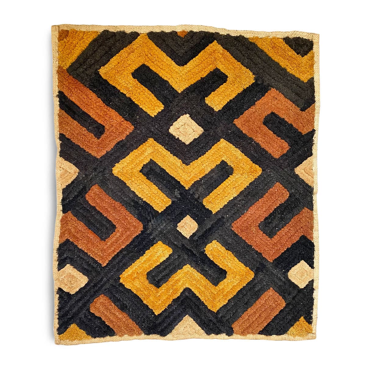 Vintage Kuba Grass Textile - Thumbnail 2