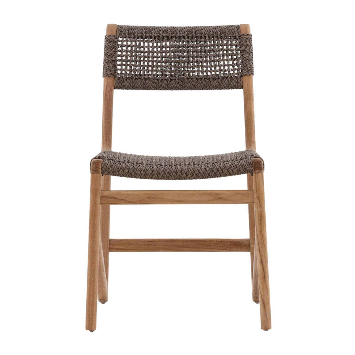 Karma Outdoor Indoor Teak Dining Chair - Thumbnail 2