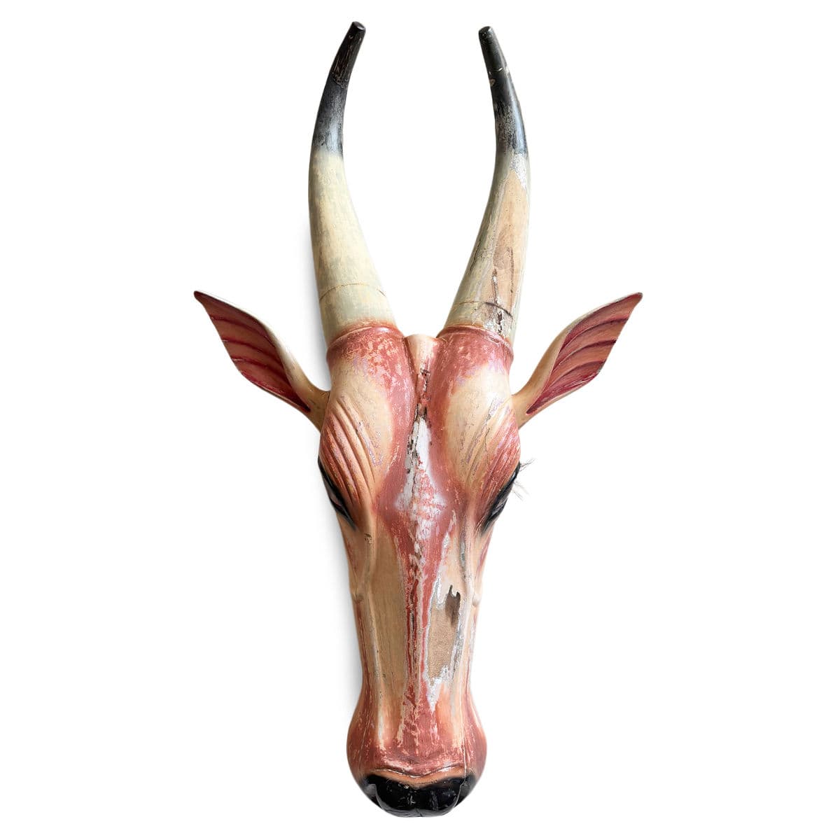 Giant Nandi Wood Bull Head - Thumbnail 2