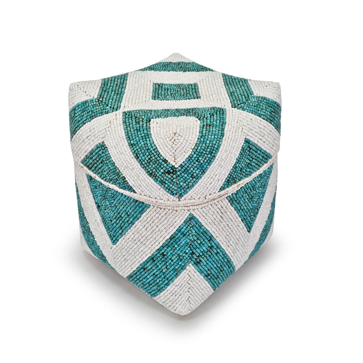 Bamboo Beaded Box Medium - Thumbnail 2