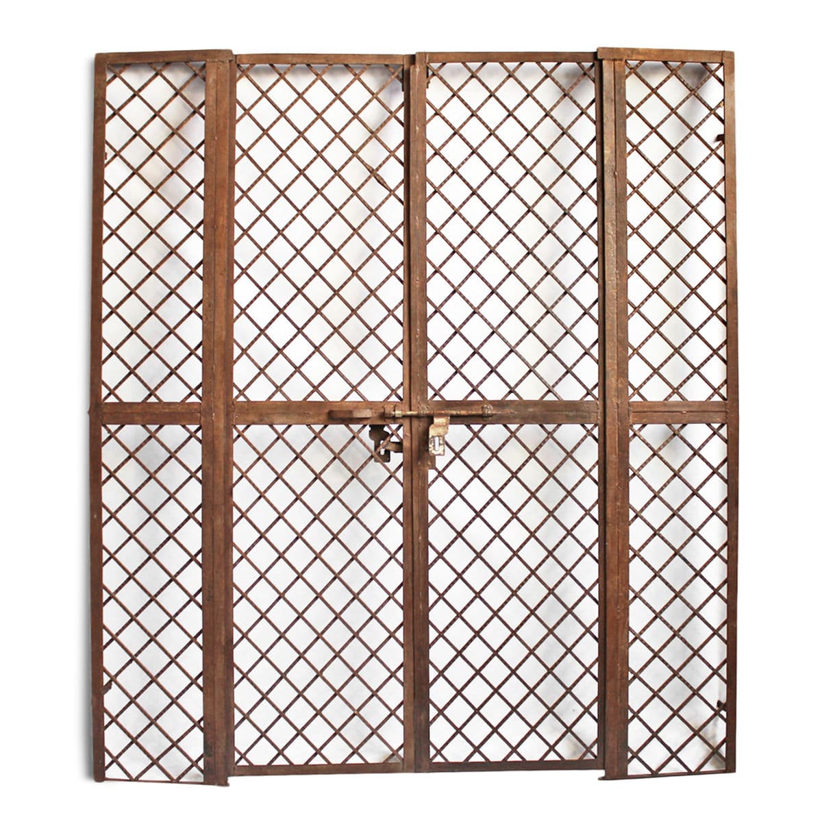 Vintage Industrial Iron Garden Gate - Thumbnail 2