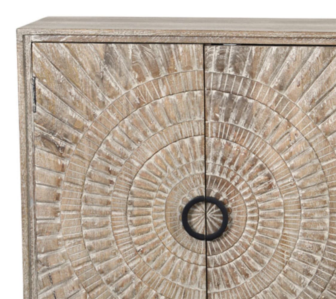 Washed Double Medallion Sideboard - Thumbnail 12