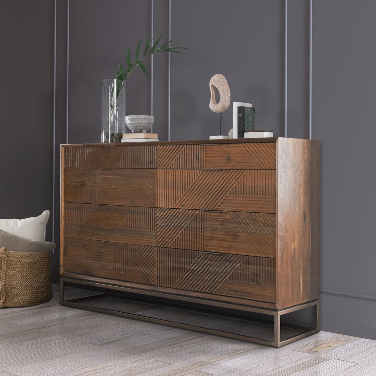 Watson Walnut Dresser - Thumbnail 12