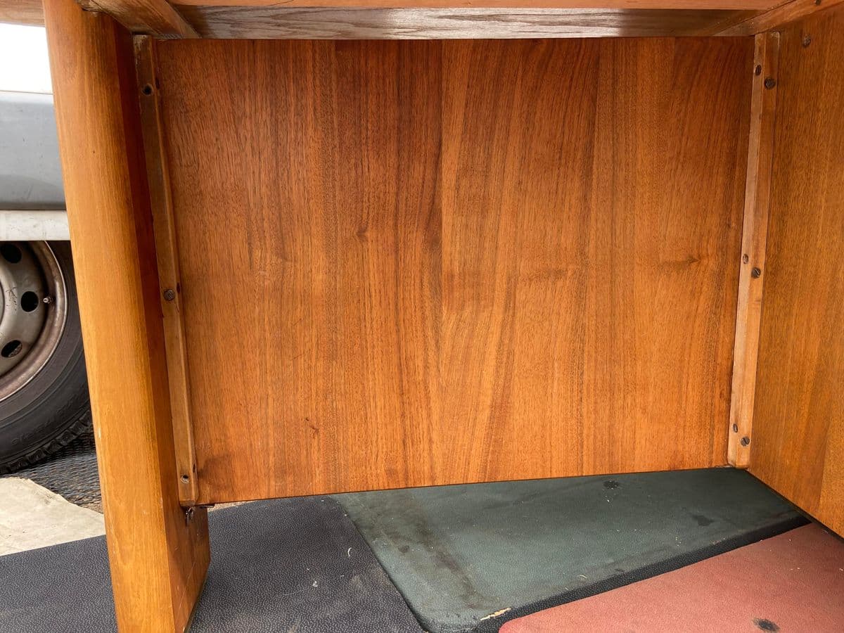 1960s Vintage Art Deco Mid Century Modern Desk - Thumbnail 11