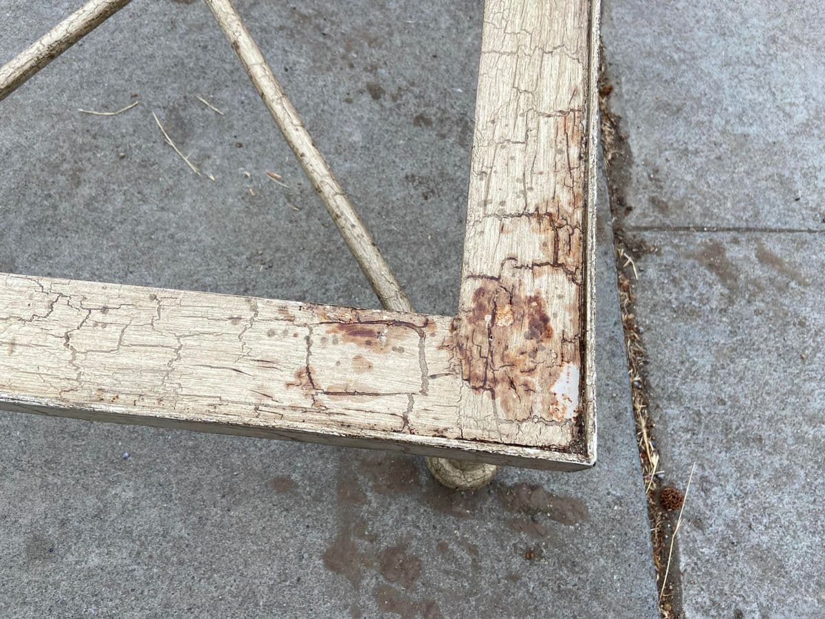 1960s Wrought Iron Rustic Glass Coffee Table - Thumbnail 11