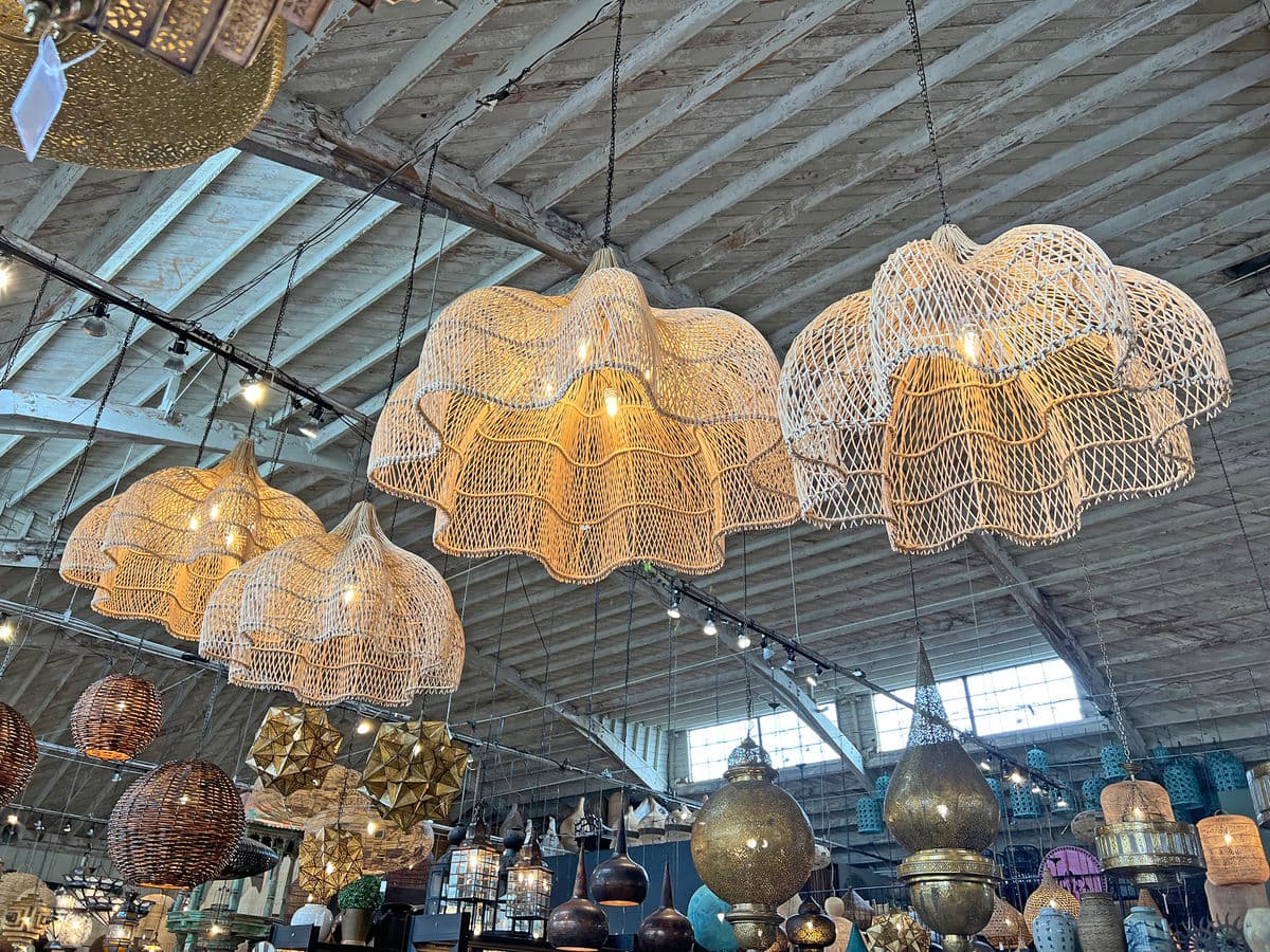 Matador Wicker Chandelier Small - Thumbnail 12