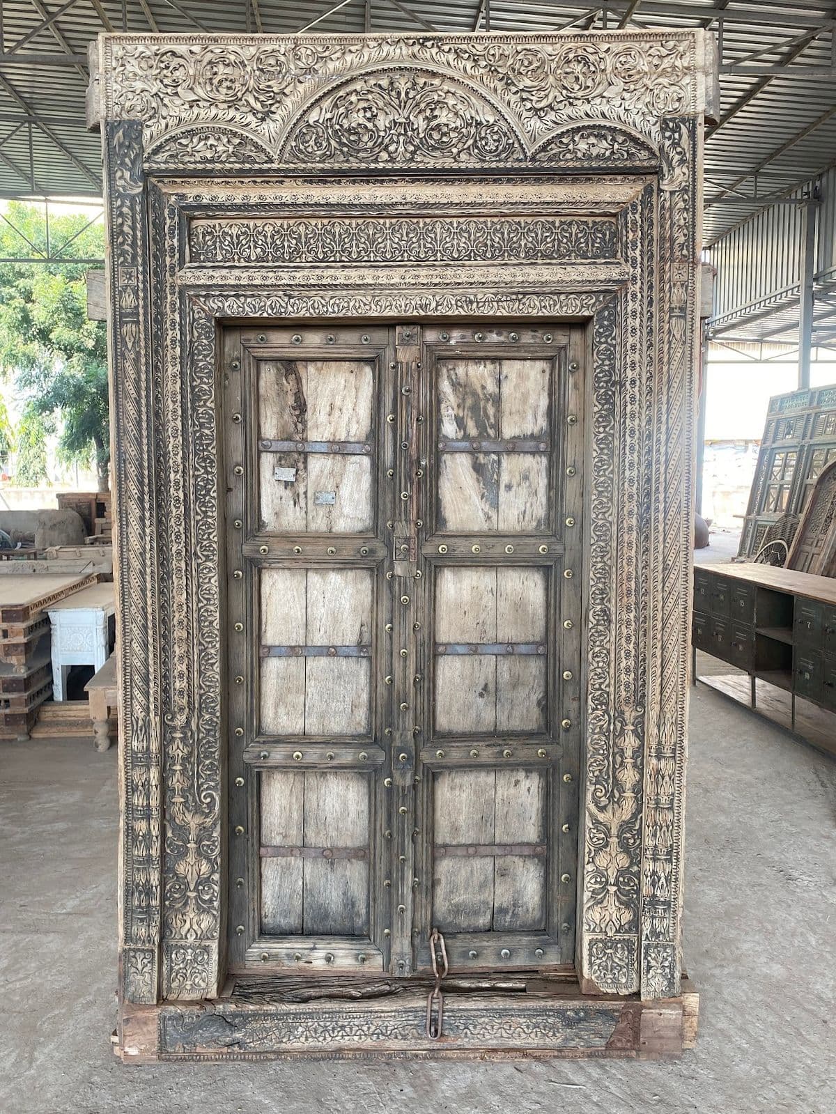 Antique Rajasthan Entry Doors - Thumbnail 12