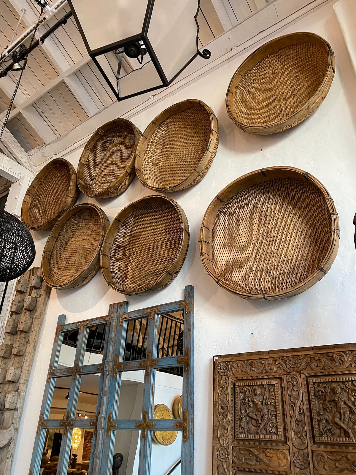 Jumbo Bamboo Grain Basket - Thumbnail 12