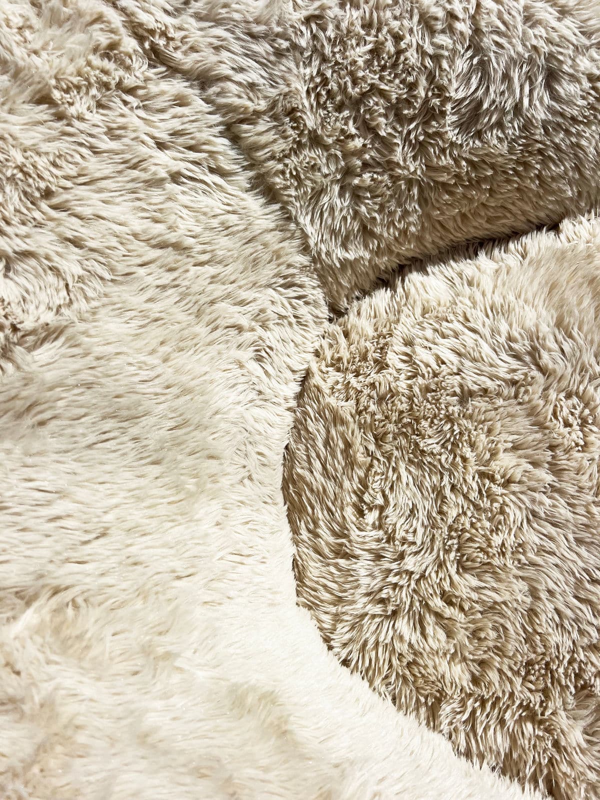 Ivory Fur Swivel Club Chair - Thumbnail 12