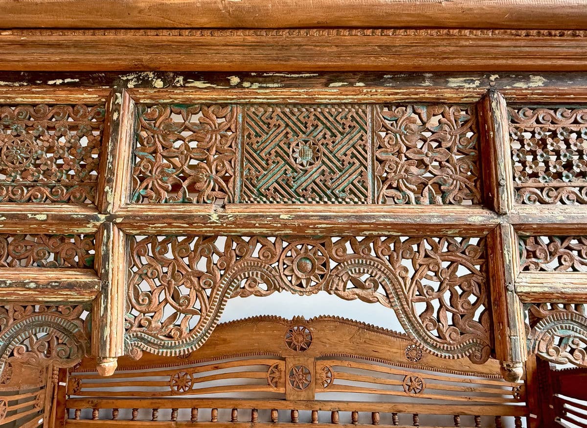 Antique Balinese Canopy Daybed - Thumbnail 12