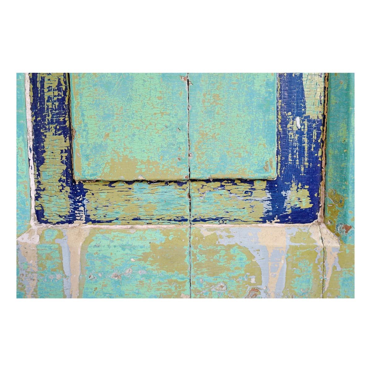 Vintage Wood Shutter Door Mirror - Thumbnail 12