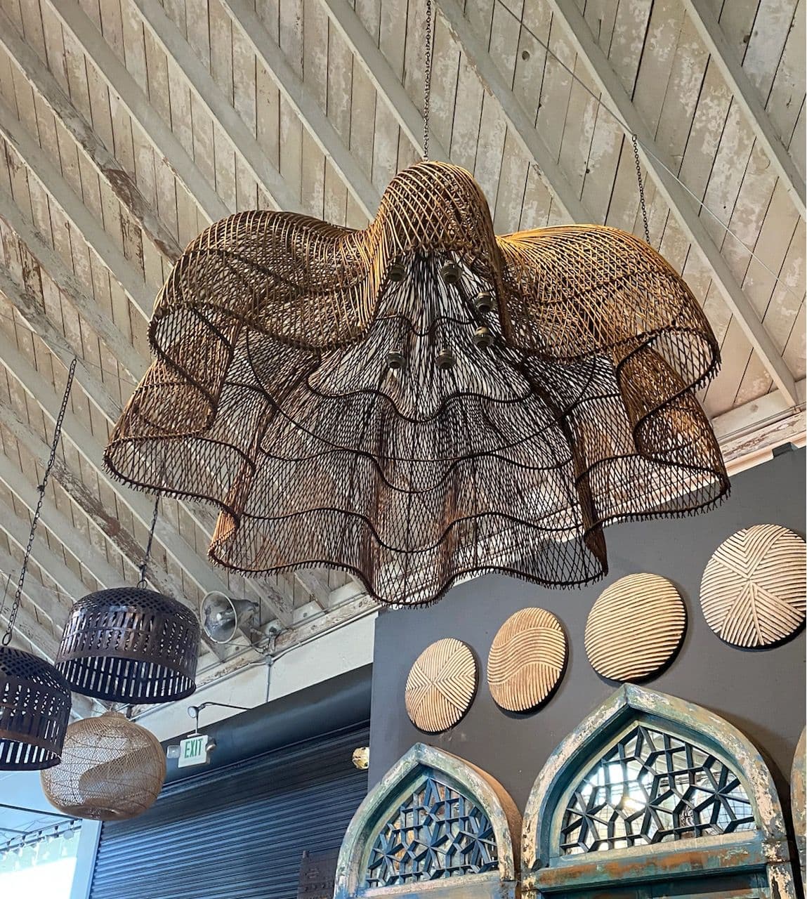 Matador Wicker Chandelier X-Large - Thumbnail 13