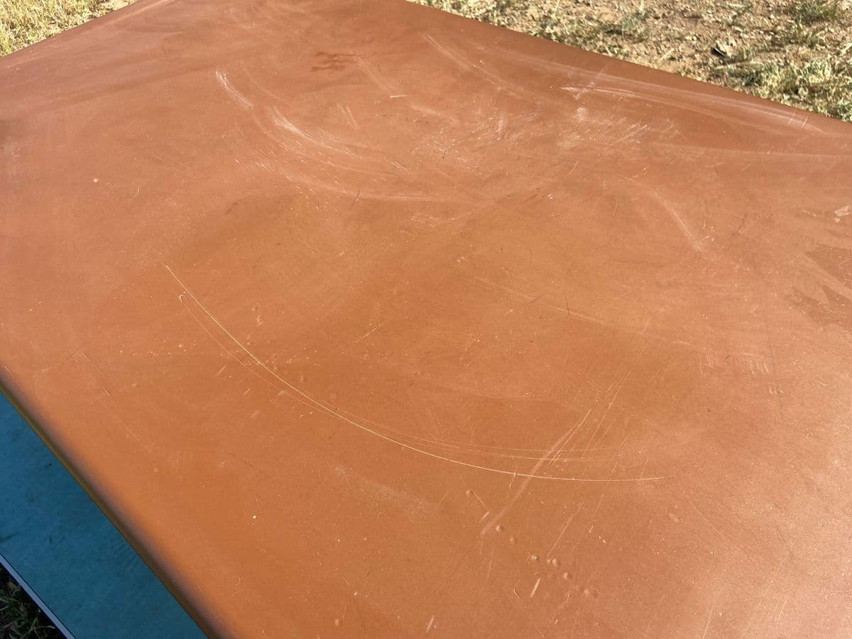 Vintage Metal Tanker Desk Table - Thumbnail 12