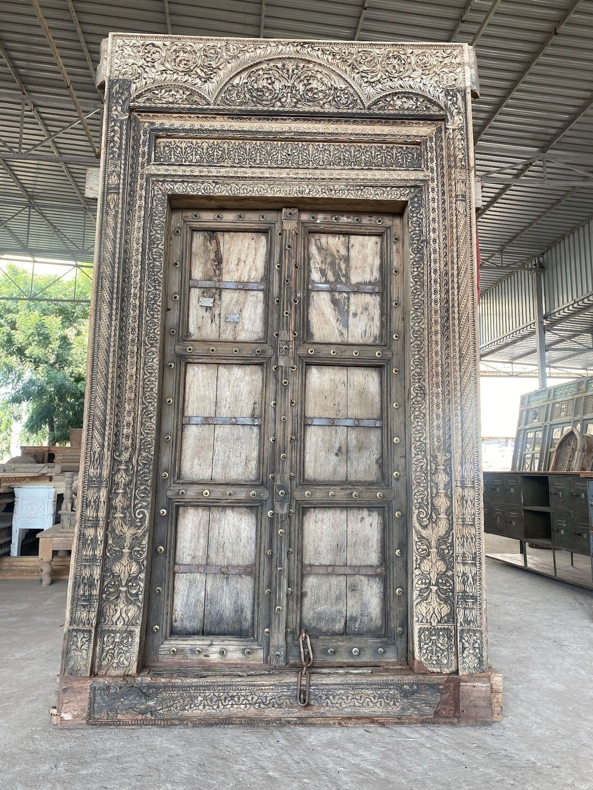 Antique Rajasthan Entry Doors - Thumbnail 13