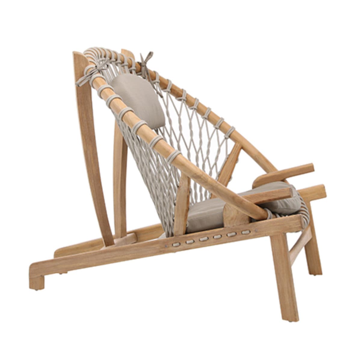 Outdoor Mayan Sunset Rope Chair - Thumbnail 13