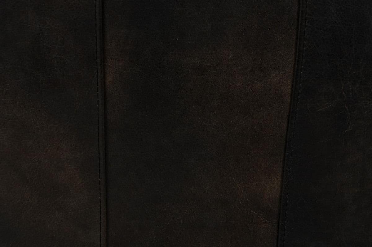 Charcoal Black Leather Club Chair - Thumbnail 13