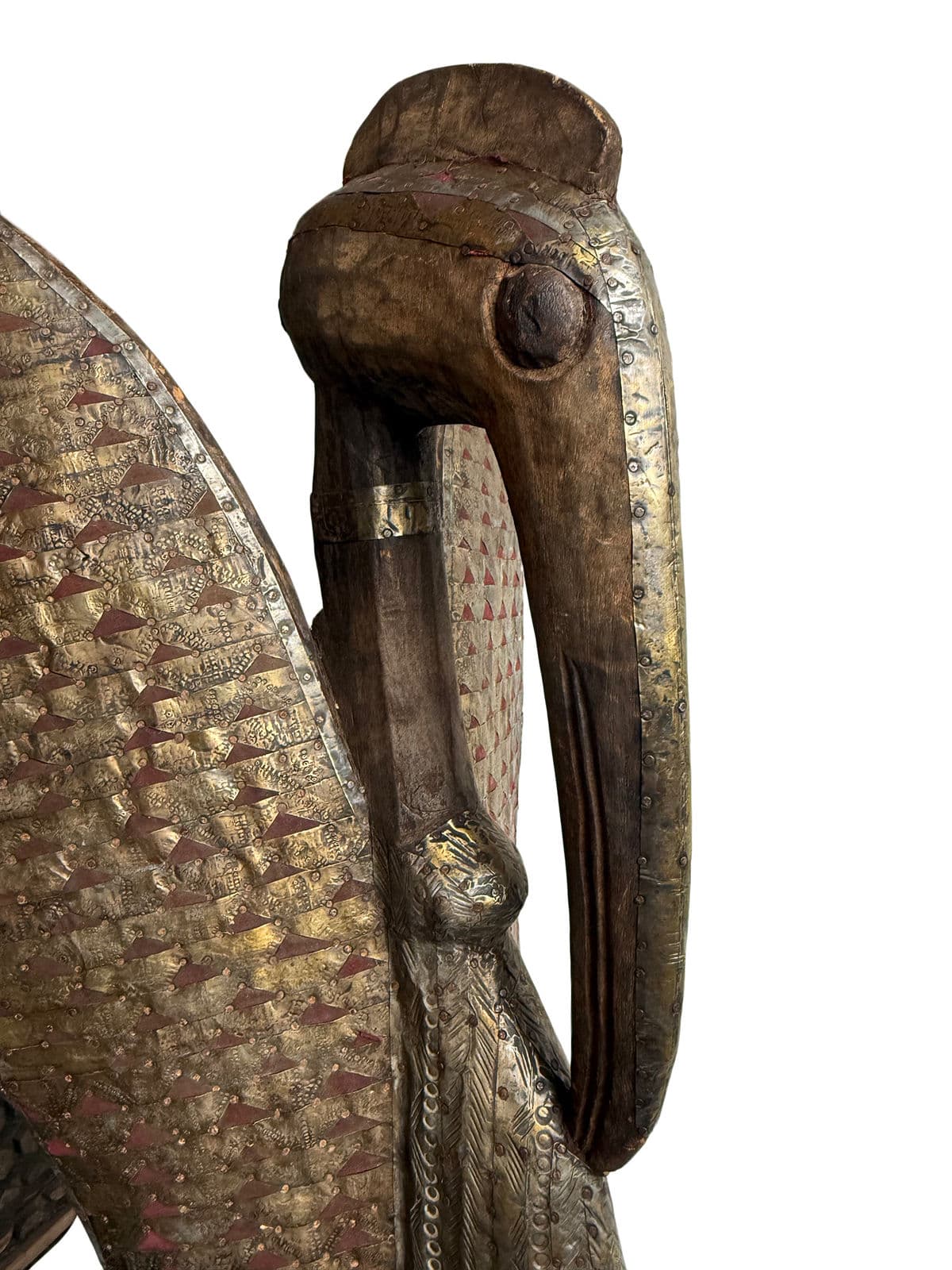 Vintage Senufo Hornbill Bird Figure - Thumbnail 14