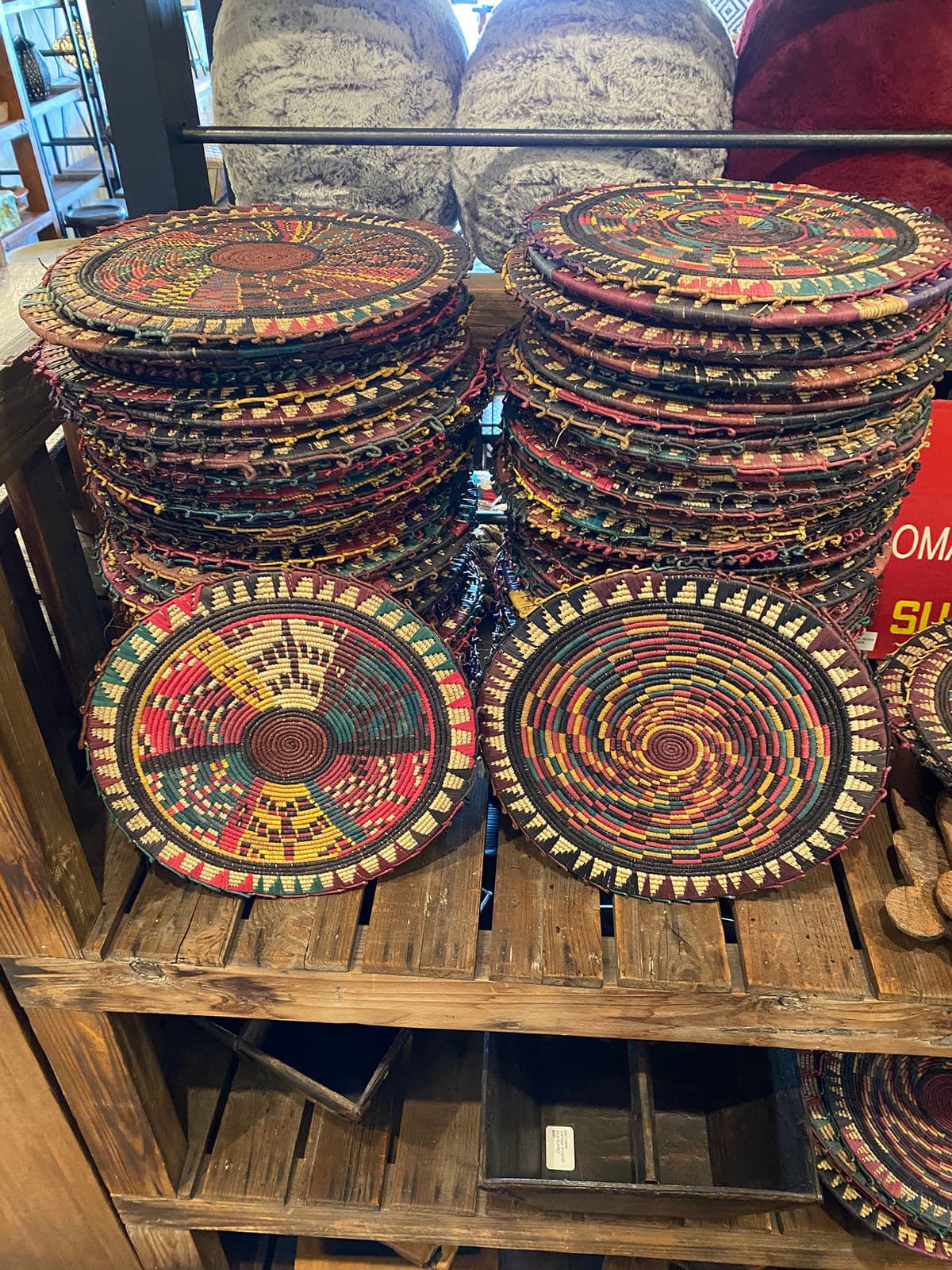 Vintage Gombe Basket Plate - Thumbnail 14