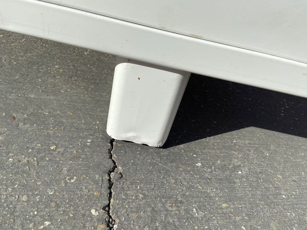 Vintage Mid Century Modern Tanker Desk - Thumbnail 13