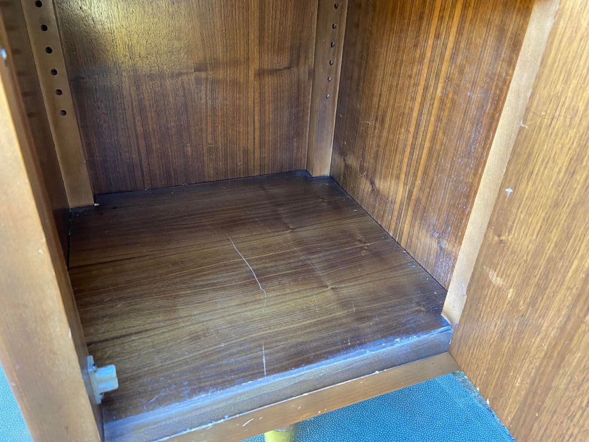 1980s Vintage Mid Century Modern Desk - Thumbnail 13