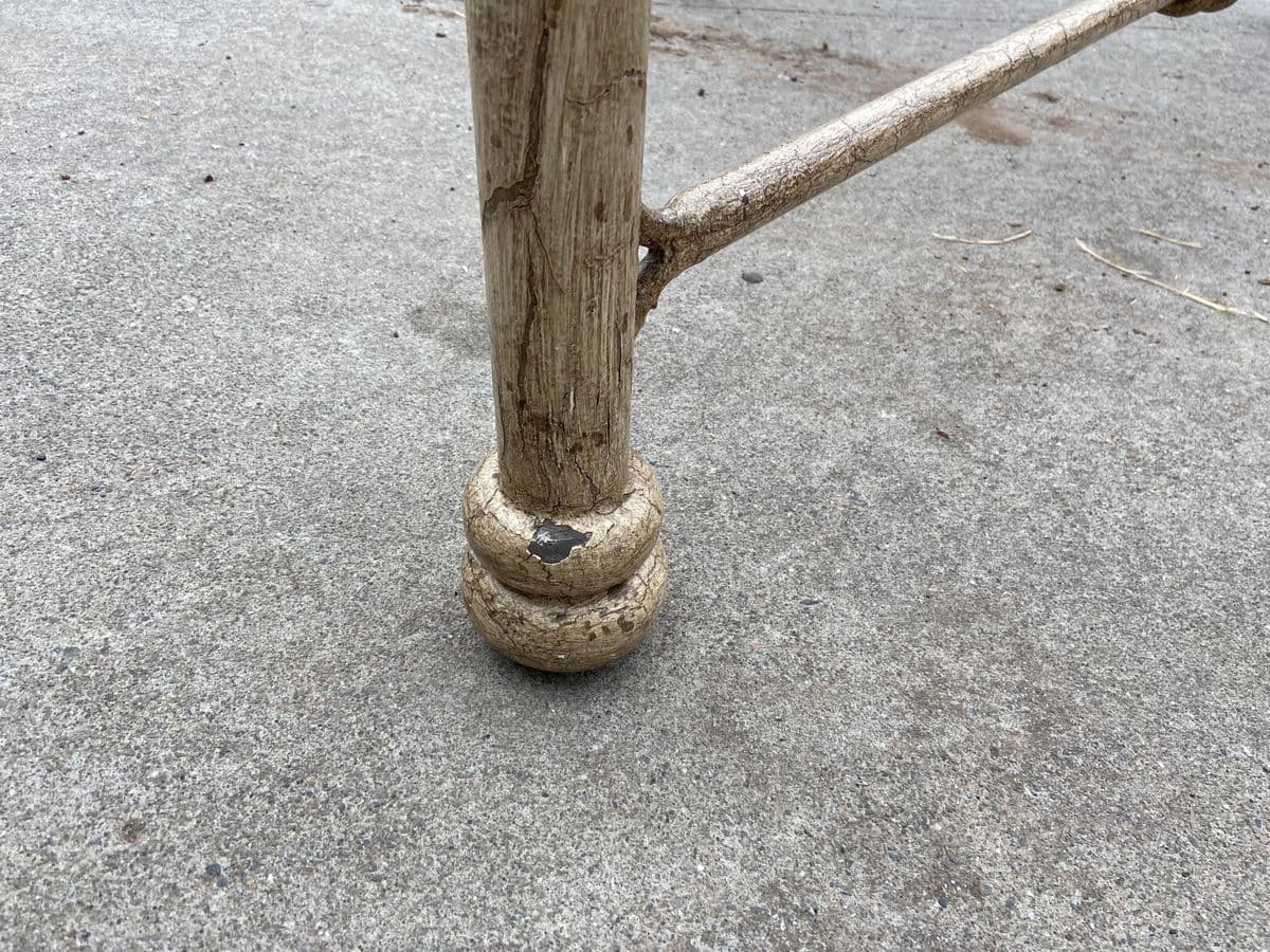 1960s Wrought Iron Rustic Glass Coffee Table - Thumbnail 13