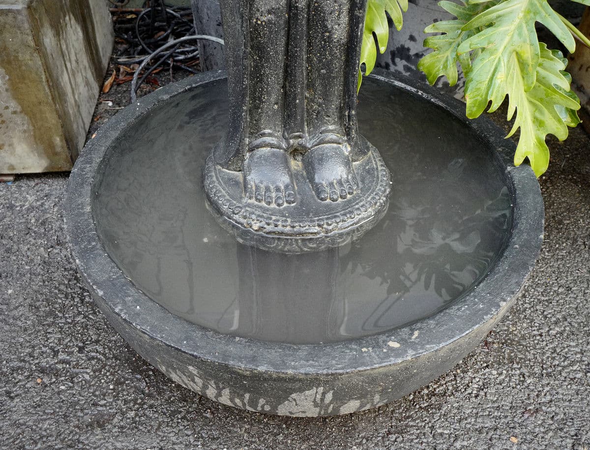 Standing Buddha Bowl Fountain - Thumbnail 14