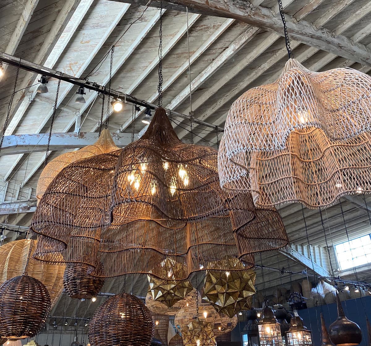 Matador Wicker Chandelier Small - Thumbnail 14