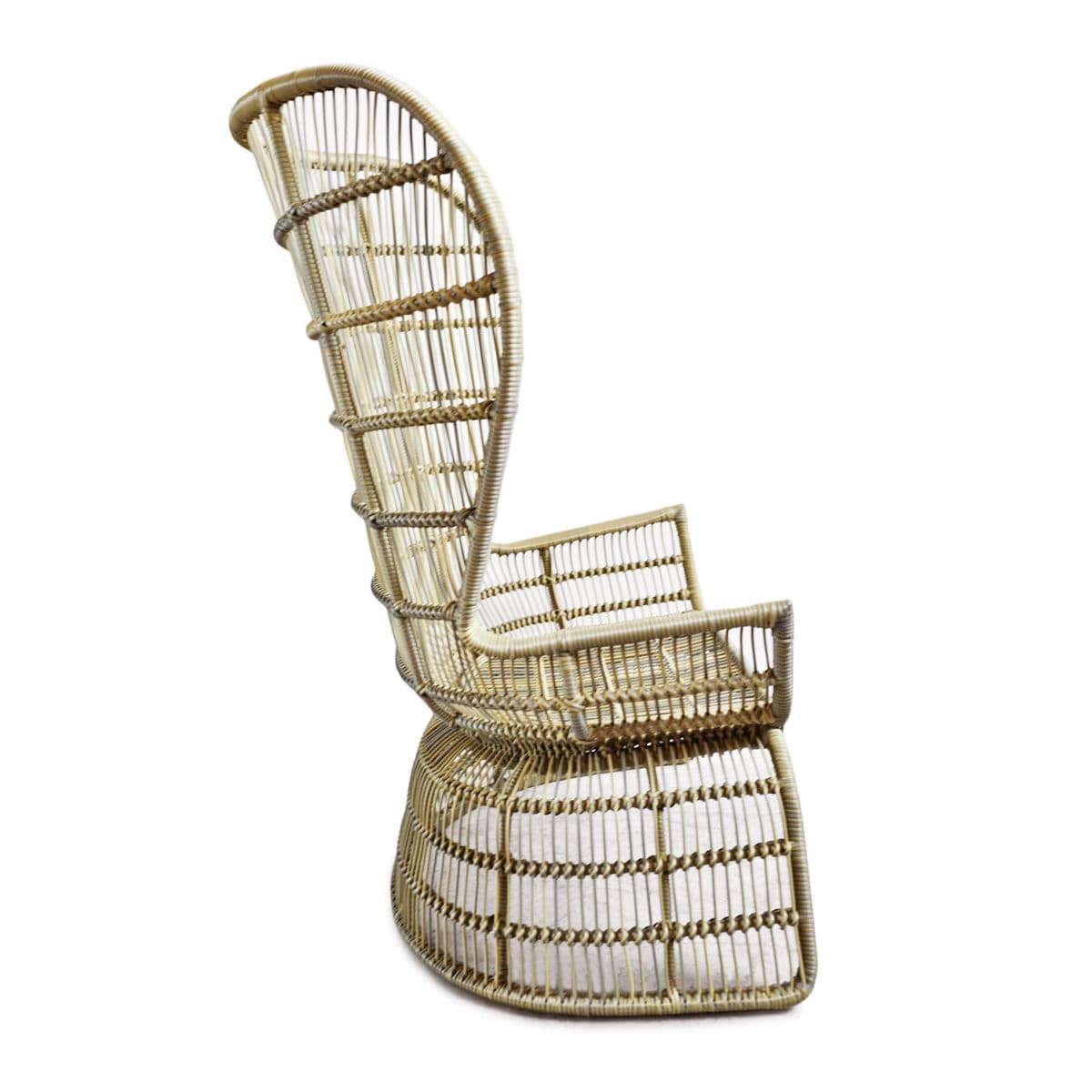 Outdoor Faux Rattan Bawang Chair - Thumbnail 15