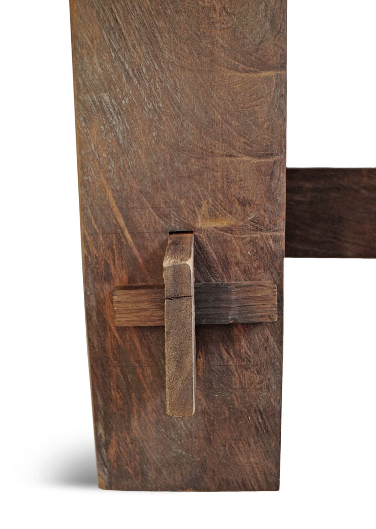 Modern Barn Wood Outdoor Dining Table w/Benches - Thumbnail 15