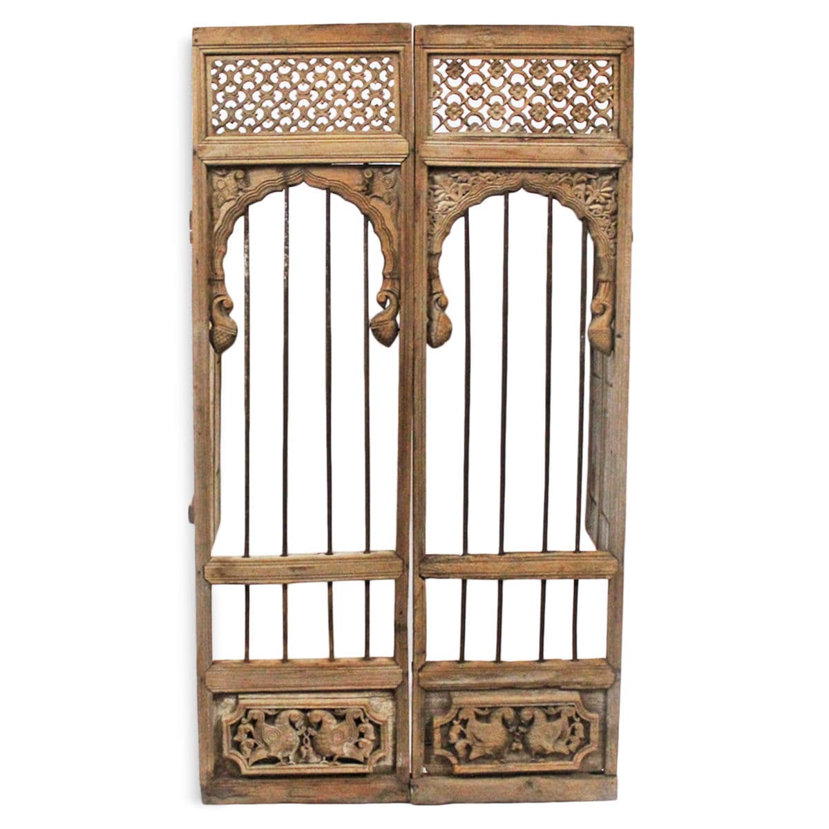 Antique Architectural Indian Window Facade - Thumbnail 3