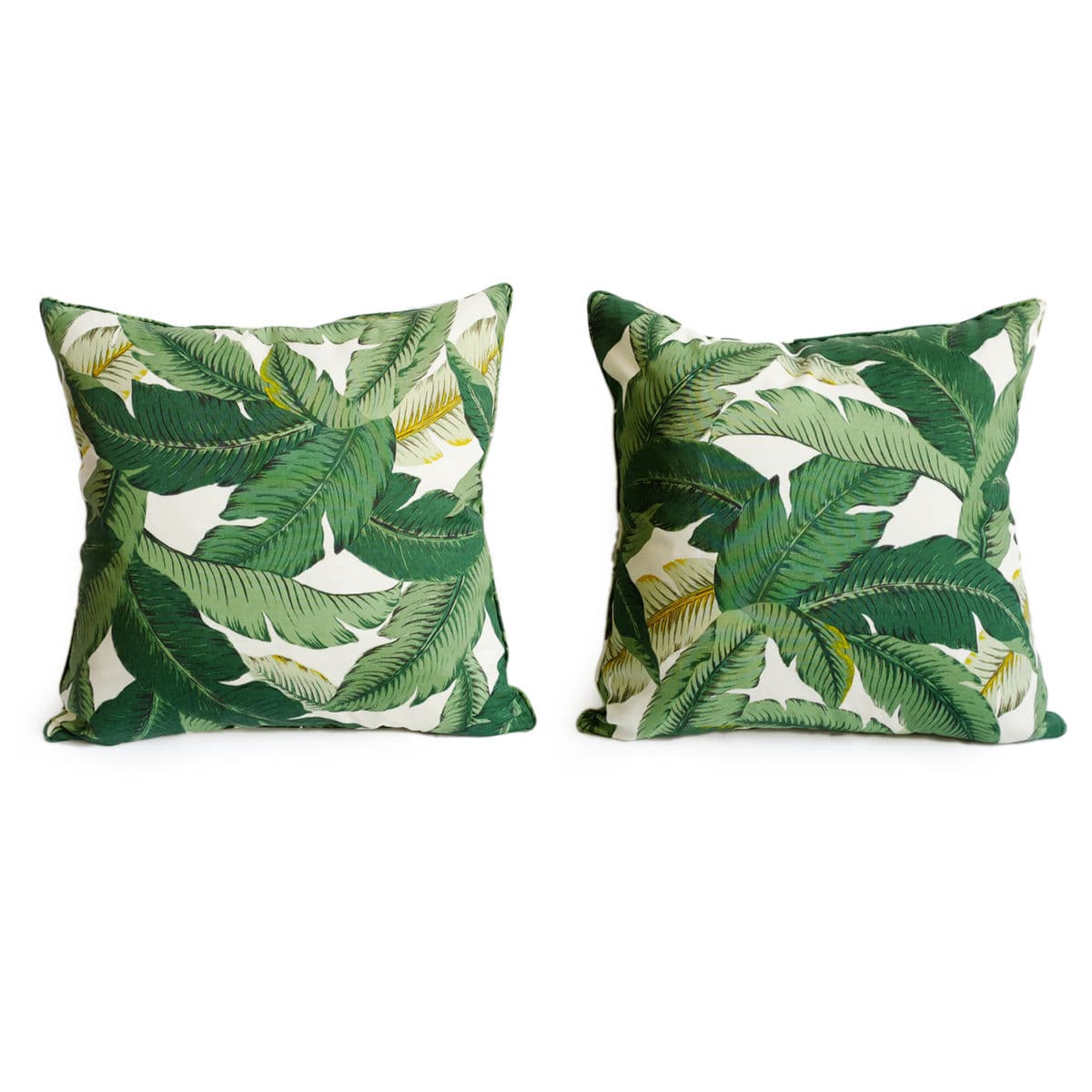 Outdoor Classic Banana Leaf Pillow - Thumbnail 3